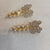 Pearl Butterfly Stone Hair Pin Set