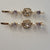 Clear Stone Pearl Hair Pin Set