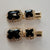 Black Rhinestone Mini Hair Pin Set