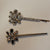 Flower Rhinestone Hair Pin