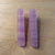 Purple Shimmer Bar Pin Set