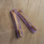 Purple Shimmer Bar Pin Set