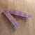 Purple Shimmer Bar Pin Set